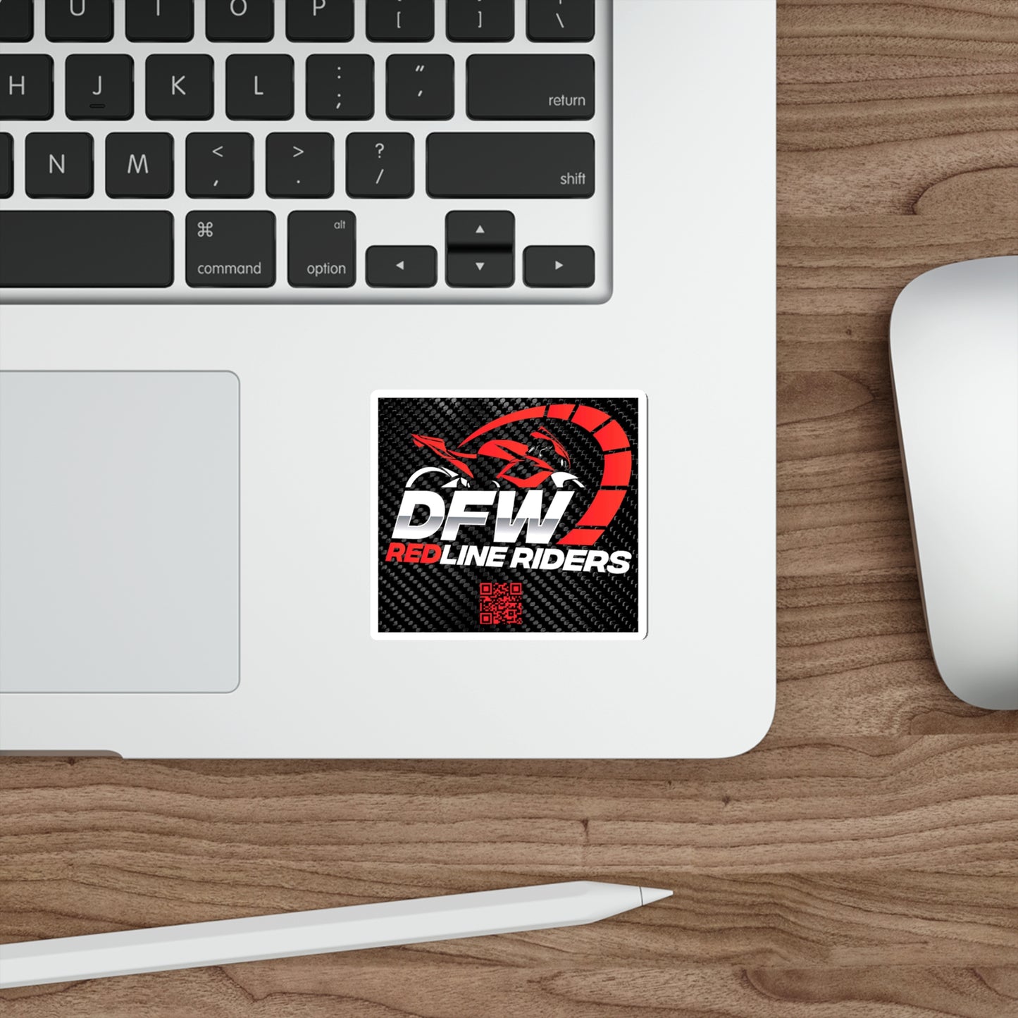 DFW Redline Riders Alternate Logo Die-Cut Stickers